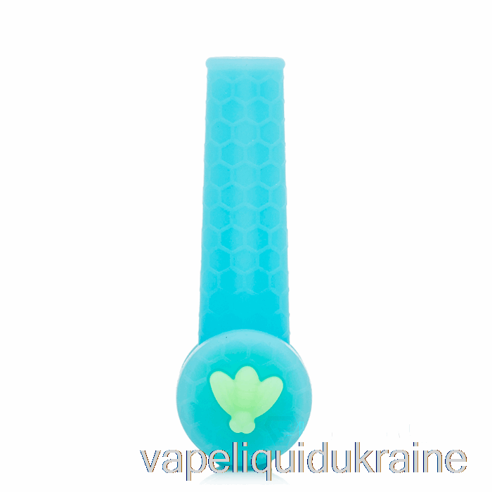 Vape Liquid Ukraine Stratus Trio Silicone Pipe UV Blue (UV Blue / UV Green Bee)